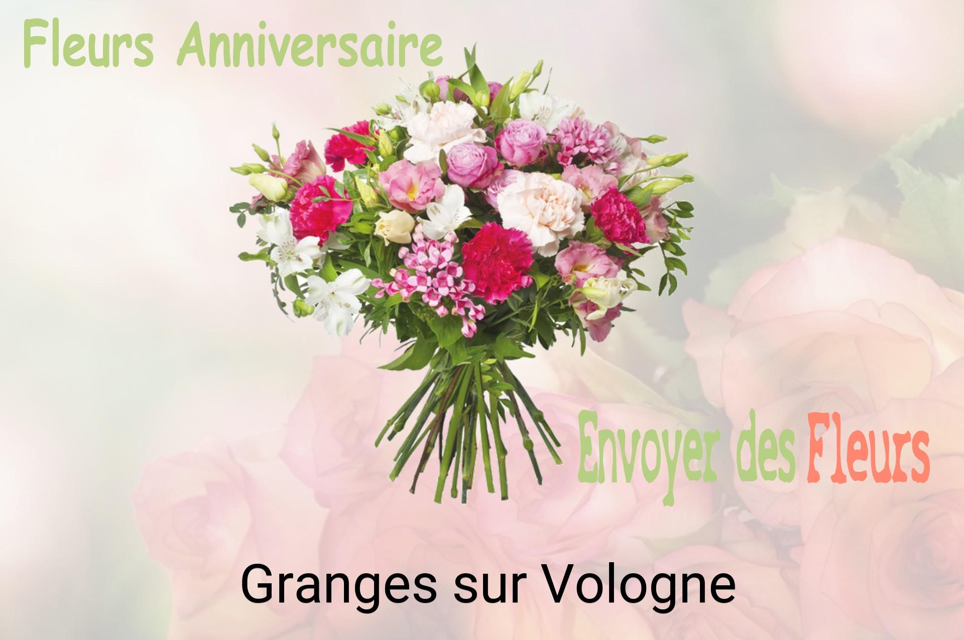 Bouquet de fleurs d’anniversaire livré à Granges-sur-Vologne