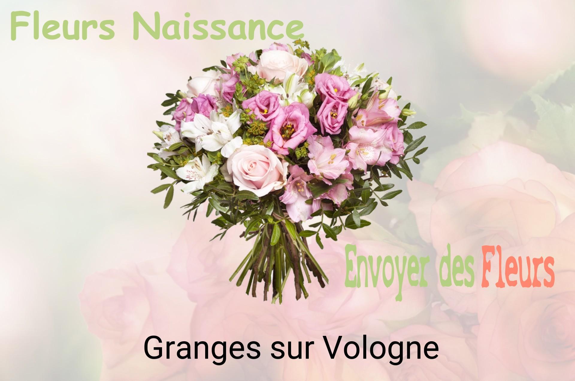 Bouquet de fleurs de naissance livré à Granges-sur-Vologne